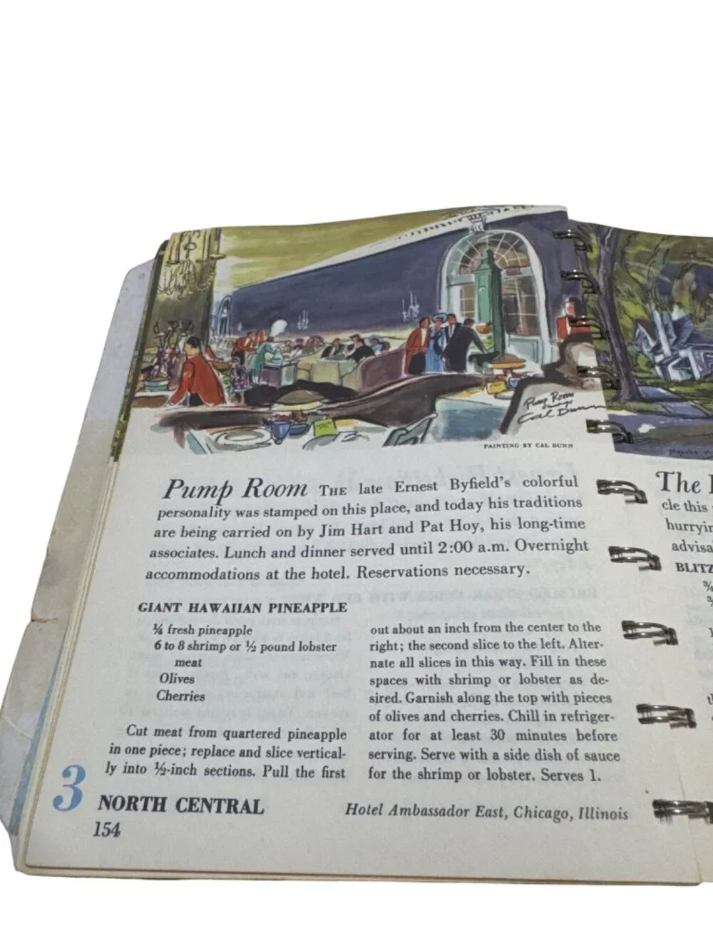 Ford Treasury Of Favorite Recipes From Famous Eating Places 1950 Spiral Bound Bo